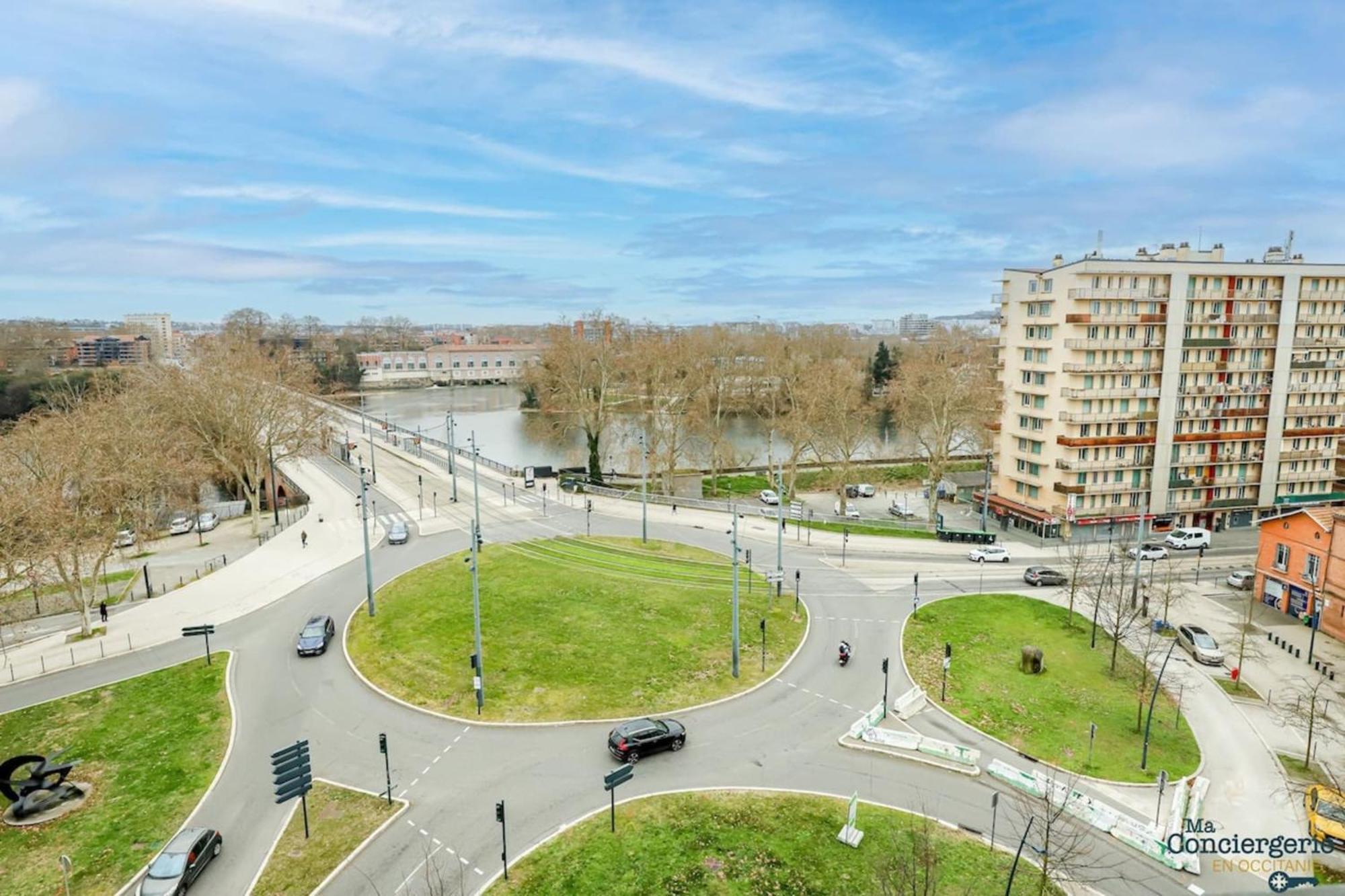 トゥールーズFac 6 Vue Garonne - Tram- Parkingアパートメント エクステリア 写真
